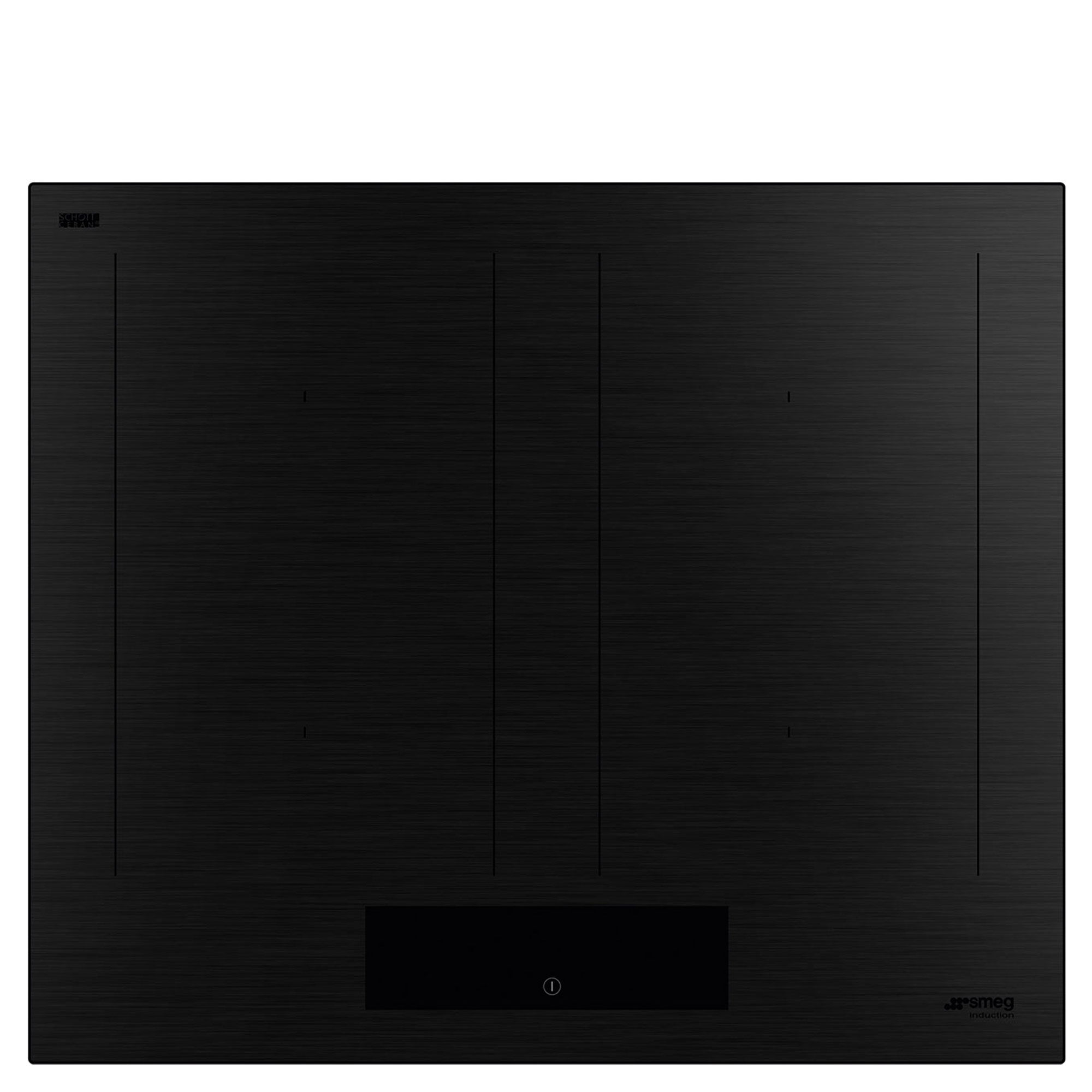 Smeg SIM3644MB Classic induktionskogeplade 60 cm, mat sort