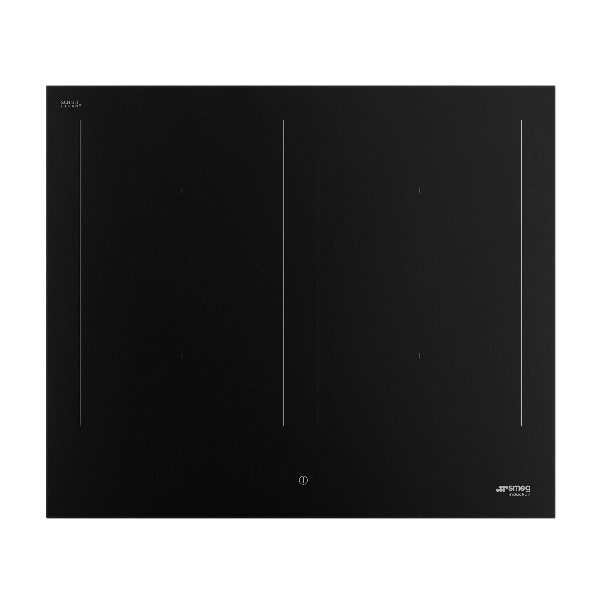Smeg SIM3644N induktionskogeplade 60 cm med EVO Slider, 4 zoner