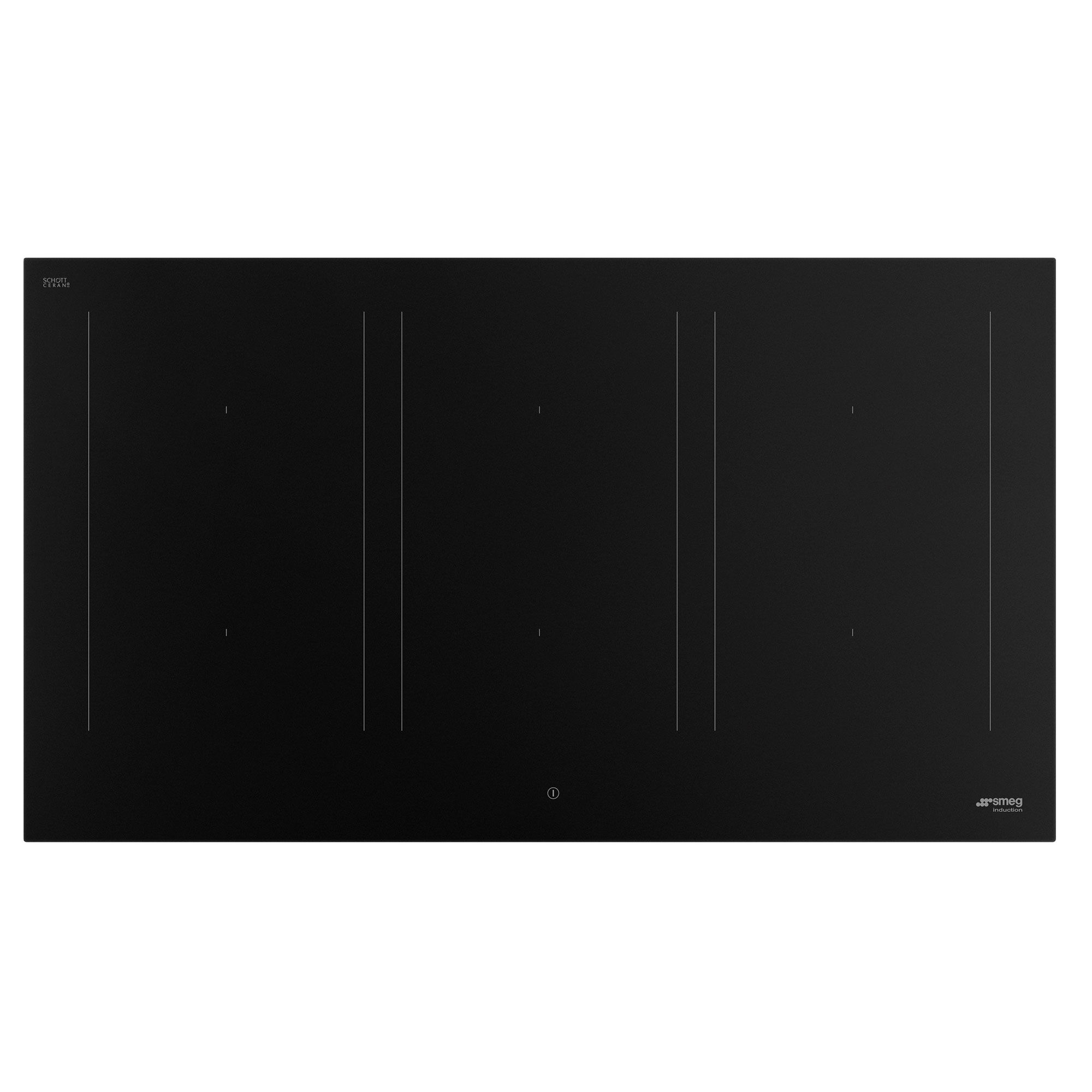 Smeg SIM3964N Induktionskogeplade 90 cm med EVO Slider, 90 cm
