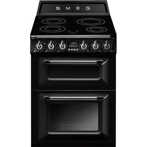 TR62IBL2 Victoria multifunktionsovn + induktionskogeplade 60 cm, sort