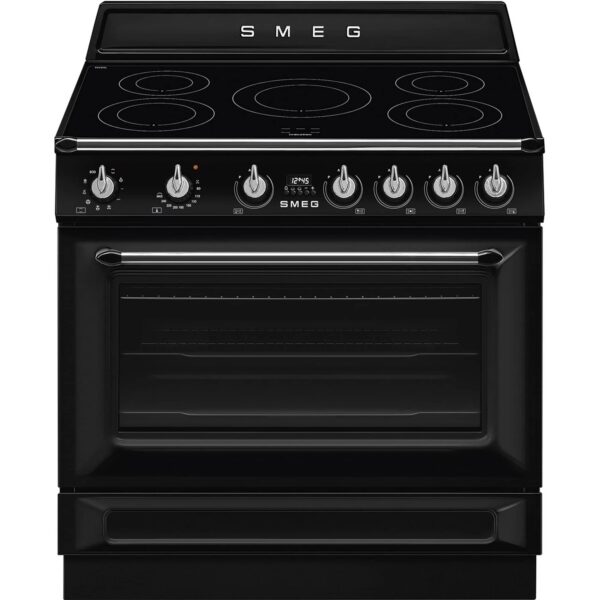 TR90IMBL Victoria Induktionskomfur 90 cm, sort