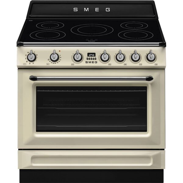 TR90IMP Victoria Induktionskomfur 90 cm, creme