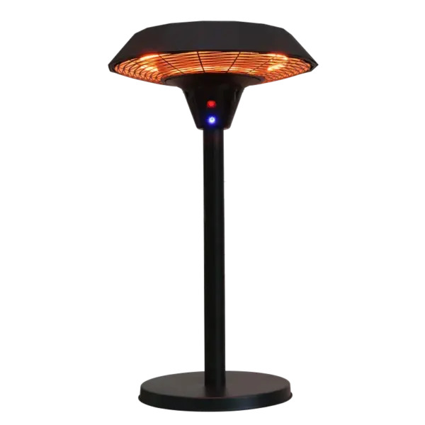 Terrassevarmer Bordmodel Ufo 800/1200/2000 W Remote Ha