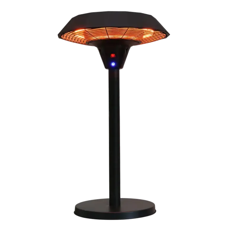Terrassevarmer Bordmodel Ufo 800/1200/2000 W Remote Ha