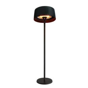 Terrassevarmer Gulvmodel M/ Skærm Ø60 Cm 900/1200/2100 W Ha