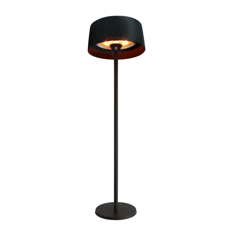 Terrassevarmer Gulvmodel M/ Skærm Ø60 Cm 900/1200/2100 W Ha