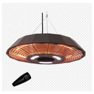 Terrassevarmer Hængemodel 2000 W Ufo Remote Ha