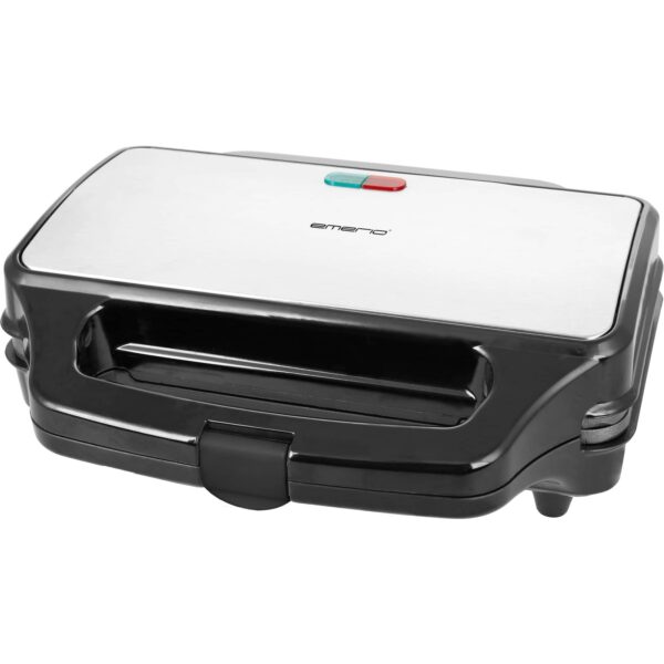Toaster XXL sølv/sort