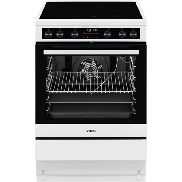 Voss Keramisk Komfur VKK67742HV - 2+2 års garanti