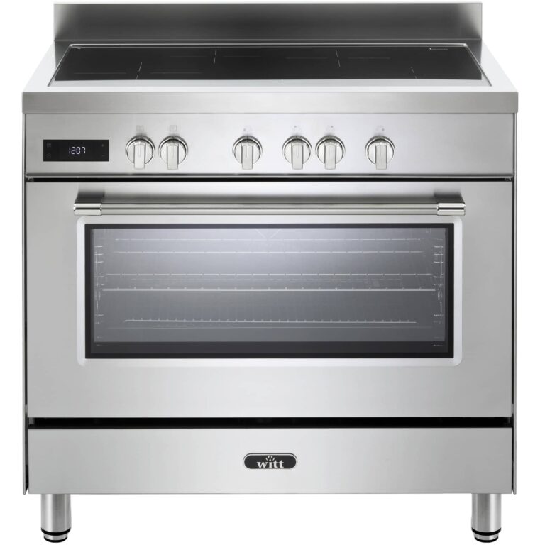 Witt WIC 906 SS induktionskomfur, rustfrit stål