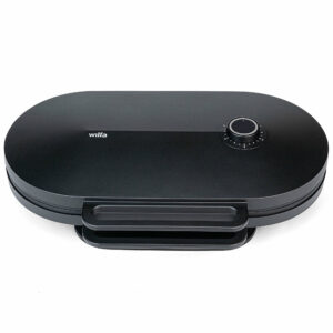 WM6DB-220 Grand Double Vaffeljern, mat sort