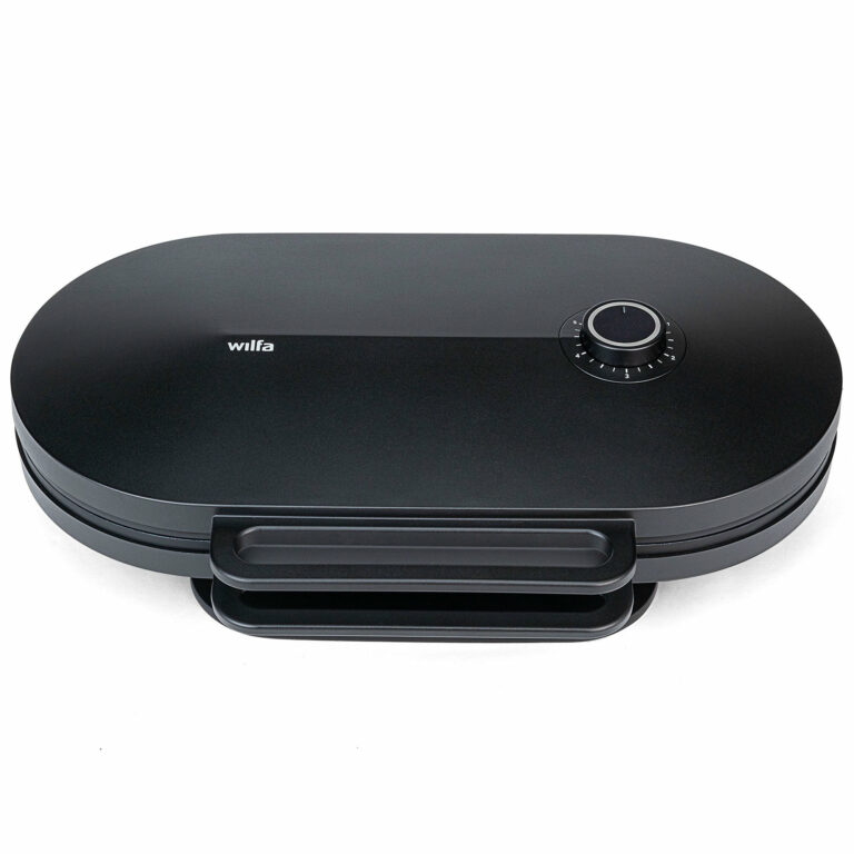 WM6DB-220 Grand Double Vaffeljern, mat sort