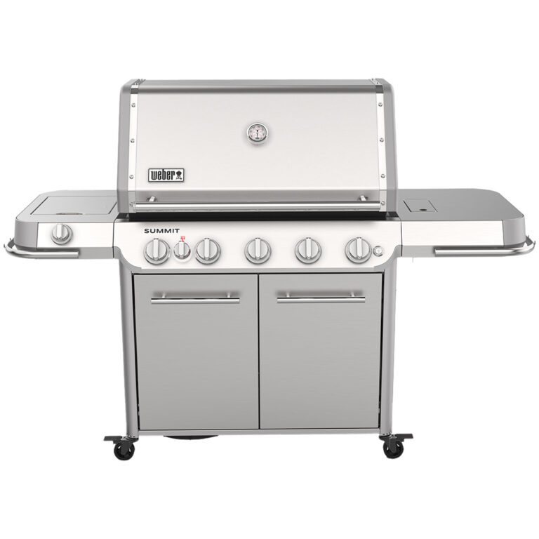 Weber Summit FS38 S gasgrill, rustfrit stål