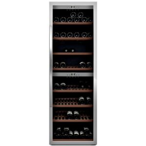 WineExpert 180 vinkøleskab, rustfrit stål
