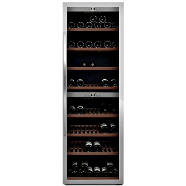 WineExpert 180 vinkøleskab, rustfrit stål