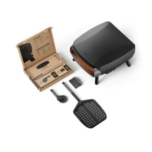 Witt Piccolo Rotante 16" Pizzaovn - Mat Sort - Inkl. ToolBox